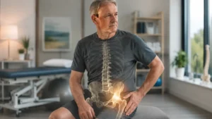 Salud ósea en un hombre con cáncer de próstata sometido a terapia hormonal