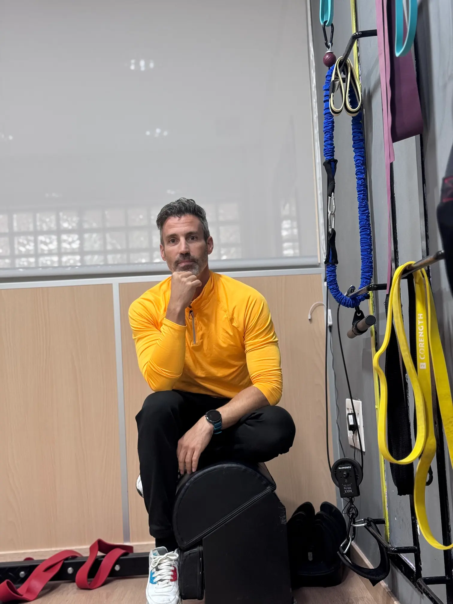 Manu Martín en un espacio de entrenamiento